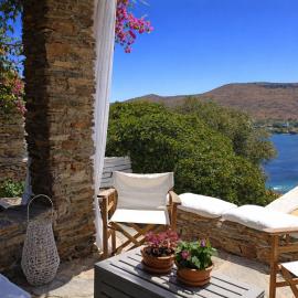 Hidesign Athens Traditional Stone House in Kea's Port