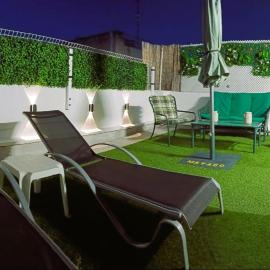 Casa Mayago, terraza y solárium