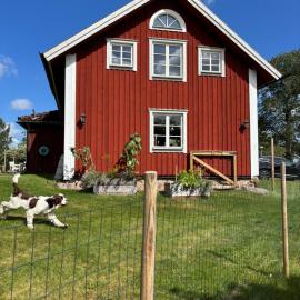 Torpidyll nära sjö, hotel a Vetlanda