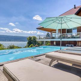 Villa Richardière - Accès privé au lac et piscine