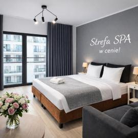 Nice Studio by the River Walonska 15 SPA - GYM - SAUNA - JACUZZI