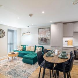Leeds Arena Luxe 1 Bedroom Apartment - Sleeps 3-4, hotel di Central Station