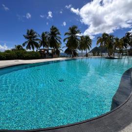 Appartement Little DIAMOND - vue sur le Rocher du Diamant, hotell i Le Diamant