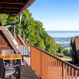 VetterLux Seesicht - Auszeit am See - Maisonett mit WellnessOase, Parkplatz, khách sạn ở Buchen