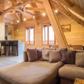 Grand appartement cosy au cœur des Alpes, hotell sihtkohas Mégevette