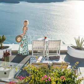 On The Rocks - Small Luxury Hotels of the World, hotel v destinaci Imerovigli