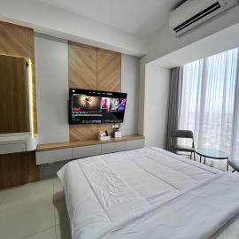 P5 Luxury Studio Apartment Pollux Habibi Near Ferry, SeaView, Netflix