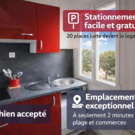Charmant studio a 200 M de la plage