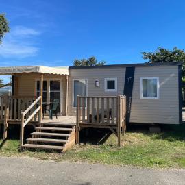 Mobil Home 3 chambres tout confort camping 4 étoiles, hotel in Mimizan-Plage