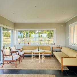 House By Kalmarsund With Views Of Öland, hotel di Rockneby