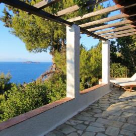 Villa Nikis Skiathos near beach and with sea view
