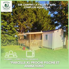 Houlgate- 503 - Mobilhome Classic 4 personnes Camping 5 étoiles - Séjour Normandie - Paris Eure Gestion, hôtel à Houlgate