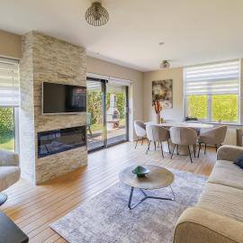 Het Gouden Hert - Luxe vakantiewoning aan de bosrand, hotell sihtkohas Putten