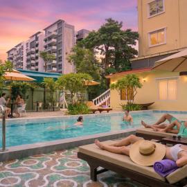 Le Kree Downtown Hotel, hotel in Phnom Penh