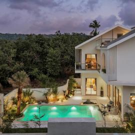 Oryza by Koala V4 4BR Field View Villa Siolim
