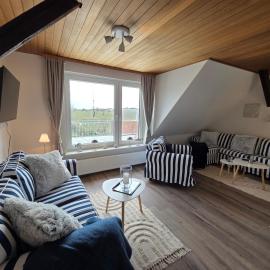 Haus Dorfschmiede, Wohnung Anker, hotel di Alkersum