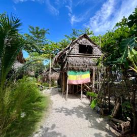 Tribal Huts Community, hotel i Malapascua