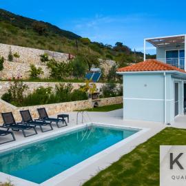 Two villas Golden sun villas with private pools near Skala village