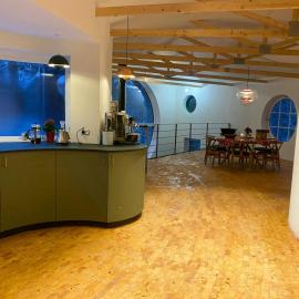 Sculptural House With Sauna By Lake Thorsø, hotel en Silkeborg