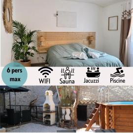 La maison du Paradis by GC - Jacuzzi - Sauna - Piscine