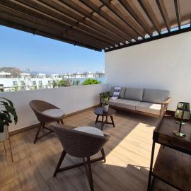 Casa de descanso con terraza, asador y alberca cerca de CDMX, hotel em Yautepec