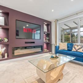 New! Sleeps 6-Free Parking-Long stays-Contractors, hotel v destinaci Dunchurch