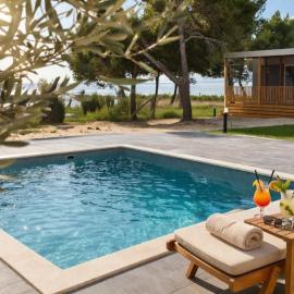 Villa Dardia - mobilna kućica, mobile house, Privlaka、プリヴラカのホテル
