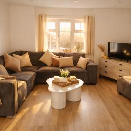 Beautiful Modern Home in Wisbech with Private Garden、Wisbech Saint Maryのホテル