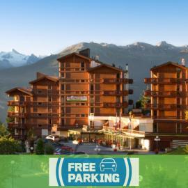 Hotel Helvetia Intergolf, hotell i Crans-Montana