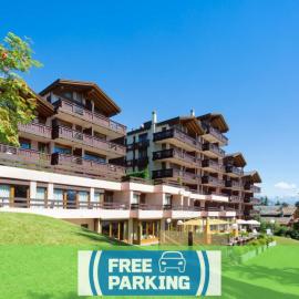 Aparthotel Helvetia, hotell i Crans-Montana