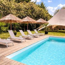 Villa d exception au vert - Spa Piscine - 1h Paris 20 pers – hotel w mieście Treuzy-Levelay