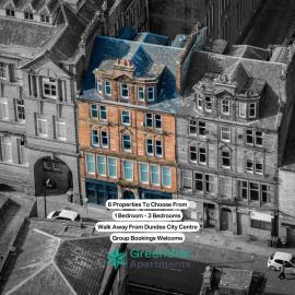 GreenStar Apartments - Short Walk Away Into Dundee City Centre - 6 Individual Properties from 1 to 3 Bedrooms - Short & Long Stay Offers!