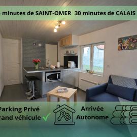 Le calme entre caps et marais d'Opale – hotel w mieście Mentque-Nortbécourt
