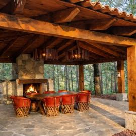 Cabaña amplia, calida y familiar dentro del bosque