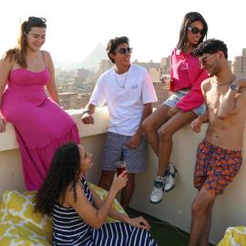 Rafiki Hostels - Pyramids, hotel sa Giza