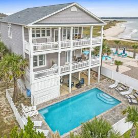 On the Rocks by Brunswick Vacation Rentals- 4BR OIB Retreat with Pool & Views