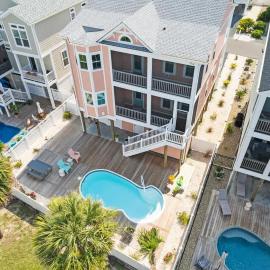 The Carlton Brunswick Vacation Rentals Private Pool and beach access, hotell sihtkohas Holden Beach