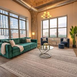Spacious 3BR Corner Stay with Optional Parking and Gym Access Near McCormick Place, Grant Park and Soldier Field