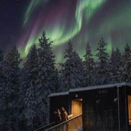 NOA VILLAS Aurora Lapland Resort、Takalaのホテル