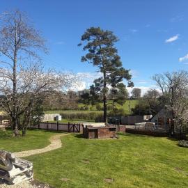 Camping at True Lovers Knot, Tarrant Keyneston, hotel in Blandford Forum