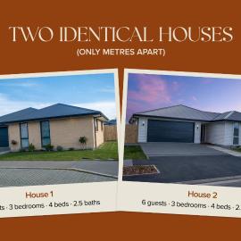 2 Houses side by side | Pet Friendly | Games Rooms | Walk to food outlets, hotel a Prebbleton