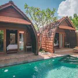 Villa Lumbung Amertha Sari, hotelli kohteessa Lovina