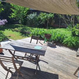 Studio Buena Vista avec terrasse sur jardin