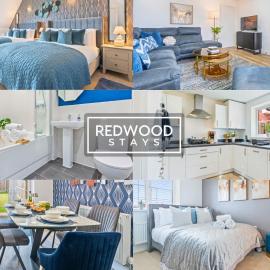 BRAND NEW! Farnborough Air Show Serviced Home X2 FREE Parking By Redwood Stays
