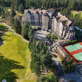 Finlayson Reach Luxury Bear Mountain Condo Views Patio & Amenities
