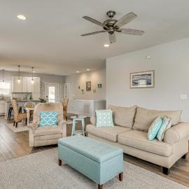 Deck & Games! Pet-Friendly Oak Island Home, hotel in Oak Island
