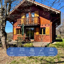 Chalet de la Goutte - Calme & Nature, khách sạn ở Champdray