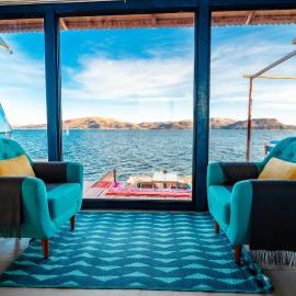 Puno में, होटल Uros Titicaca Lodge Puno