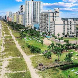 Myrtle Beach Oceanfront Escape Private Balcony Stunning Beach & City Views, hotel in Myrtle Beach