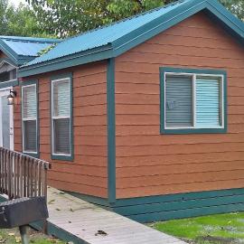 Lake Minden Camping Resort Cottage 1, hotel in Nicolaus
